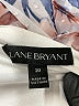Lane Bryant 100% Polyester Floral Blue Cocktail Dress Size 20 - photo 7
