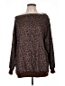 Unbranded Animal Print Brown Pullover Sweater Size L - photo 1