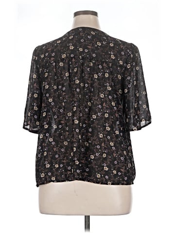 Bobeau Short Sleeve Henley (view 2)