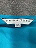 Trina Turk 100% Polyester Teal Short Sleeve Blouse Size Med - Lg - photo 7
