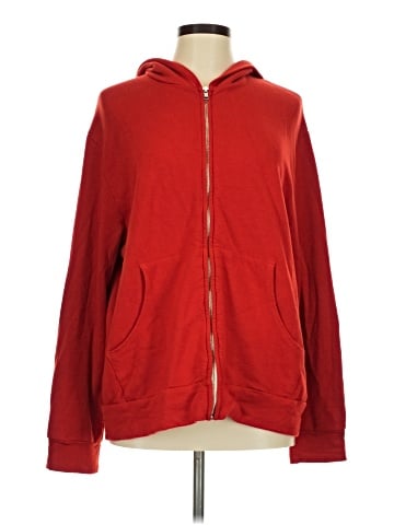 Monrow Zip Up Hoodie (view 1)