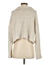wasabi + mint Metallic Tan Turtleneck Sweater Size S - photo 2