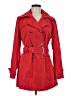 MICHAEL Michael Kors Red Trenchcoat Size M - photo 1