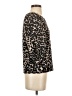 Ann Taylor LOFT Animal Print Black Pullover Sweater Size XXS (petite) - photo 4