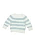 Cat & Jack 100% Cotton Stripes Blue Pullover Sweater 9-12 MO / 12 MO - photo 2