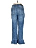 Earl Jean Chevron-herringbone Blue Jeans Size 4 - photo 2
