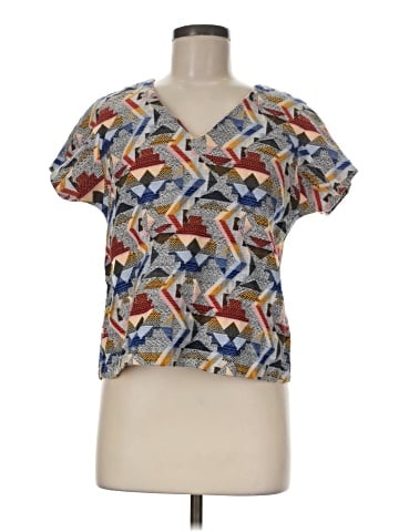 FRNCH Short Sleeve Blouse (view 1)