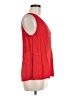 Reiss Red Sleeveless Blouse Size 8 - photo 4