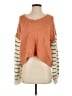 Madewell Color Block Orange Pullover Sweater Size S - photo 1