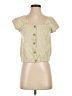 Madewell Ivory Short Sleeve Blouse Size XXS - photo 1