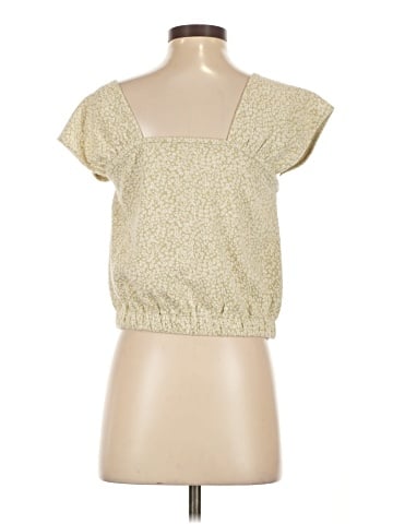 Madewell Floral Jacquard Button-Front Top (view 2)