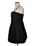 Zara Solid Black Cocktail Dress Size L - photo 5