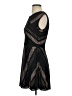 BCBGMAXAZRIA Graphic Black Cocktail Dress Size S - photo 5