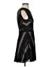 BCBGMAXAZRIA Graphic Black Cocktail Dress Size S - photo 4