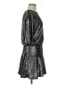 Free People Metallic Silver Cocktail Dress Size M - photo 4