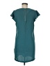 Adrienne Vittadini 100% Polyester Solid Teal Casual Dress Size 6 - photo 2
