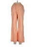 Unbranded 100% Rayon Checkered-gingham Orange Casual Pants Size L - photo 2