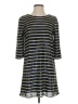 Zara Basic Stripes Silver Casual Dress Size XS - photo 1