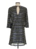 Zara Basic Stripes Silver Casual Dress Size XS - photo 2