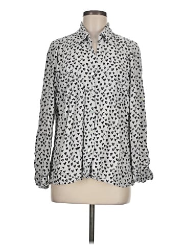 Just Living Long Sleeve Blouse (view 1)