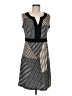 Dana Buchman Chevron-herringbone Gray Casual Dress Size M - photo 1