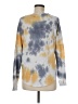 Sweet Romeo Tie-dye Yellow Pullover Sweater Size M - photo 2
