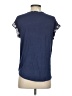 BCX Blue Short Sleeve Blouse Size S - photo 2
