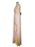 BCBGMAXAZRIA Color Block Yellow Cocktail Dress Size 4 - photo 5