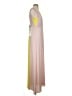 BCBGMAXAZRIA Color Block Yellow Cocktail Dress Size 4 - photo 4