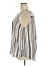 I.N. Studio 100% Rayon Stripes Ivory Sleeveless Blouse Size 2X - photo 5