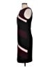 Connected Apparel Graphic Burgundy Cocktail Dress Size 10 - photo 5