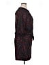 Maison Scotch 100% Polyester Paisley Black Casual Dress Size XL (4) - photo 4