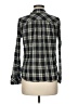 Hurley 100% Cotton Plaid Black Long Sleeve Button-Down Shirt Size M - photo 2