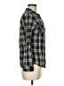 Hurley 100% Cotton Plaid Black Long Sleeve Button-Down Shirt Size M - photo 4
