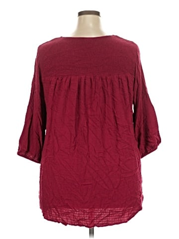 Torrid 3/4 Sleeve T-Shirt (view 2)
