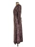 MNG Animal Print Brown Casual Dress Size 12 - photo 5