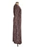MNG Animal Print Brown Casual Dress Size 12 - photo 4