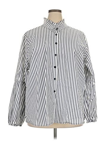 Ashley Stewart Long Sleeve Blouse (view 1)