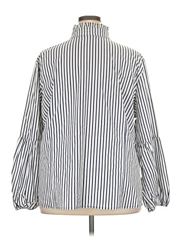 Ashley Stewart Long Sleeve Blouse (view 2)