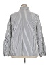 Ashley Stewart Stripes Silver Long Sleeve Blouse Size 20 Plus - photo 2