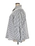 Ashley Stewart Stripes Silver Long Sleeve Blouse Size 20 Plus - photo 5