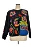 Liz & Me Graphic Black Pullover Sweater Size 2X - photo 1