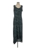 Nina Leonard Animal Print Teal Casual Dress Size S - photo 1