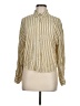 Levi's Stripes Gold Long Sleeve Button-Down Shirt Size M - photo 1