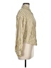 Levi's Stripes Gold Long Sleeve Button-Down Shirt Size M - photo 4