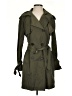 Lucky Brand Green Trenchcoat Size XS - photo 1