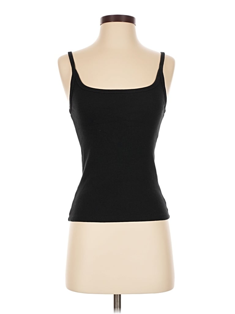 Pre-owned Sunday Best Tank Top Black Strapless Neckline Tops