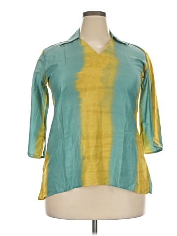 Unbranded 3/4 Sleeve T-Shirt (view 1)