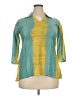 Unbranded Teal 3/4 Sleeve T-Shirt Size XXL - photo 1