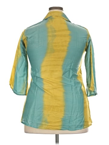 Unbranded 3/4 Sleeve T-Shirt (view 2)